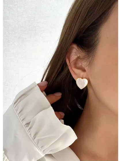 Серьги бижутерия, золотистый